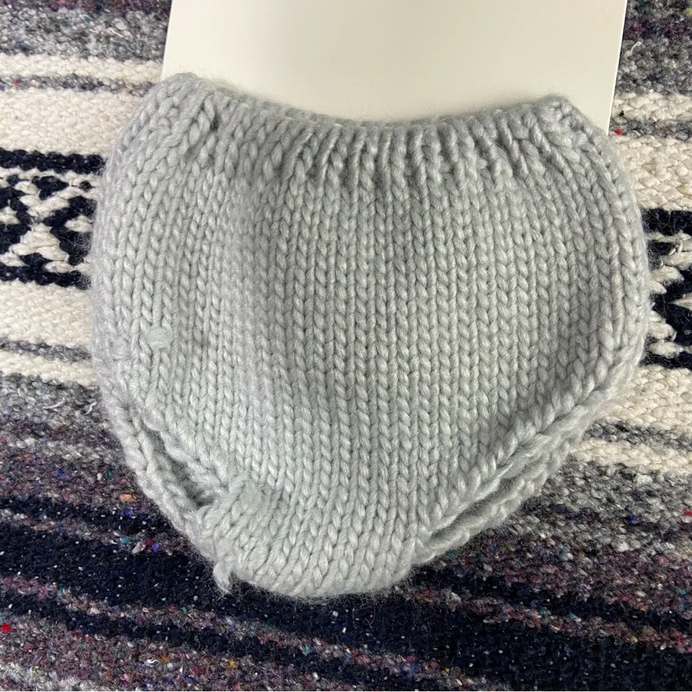 3/$12 NWT Cloud Island Baby Knit Sweater Animal Elephant Hat Beanie Diaper Cover